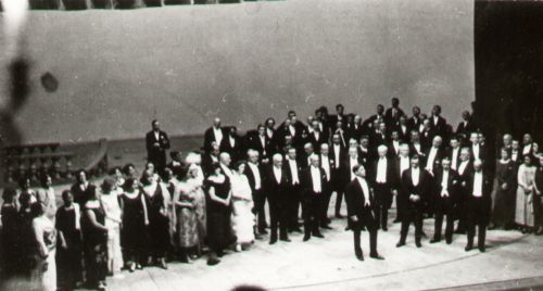 Przemówienie dyrektora Juliusza Osterwy, inauguracja Teatru Narodowego, 3 października 1924 / Muzeum Teatralne w Warszawie Przemówienie dyrektora Juliusza Osterwy, inauguracja Teatru Narodowego, 3 października 1924 / Muzeum Teatralne w Warszawie