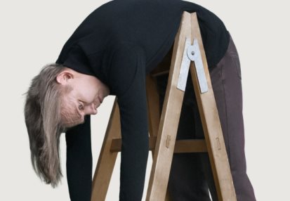 Emblemat przedstawienia INNE ROZKOSZE. Fot. Maciej Landsberg, projekt: Elips